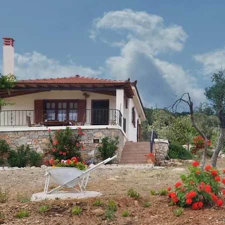 Villa Oceanis - Luxury Seaside Villa Mourtero Exterior photo
